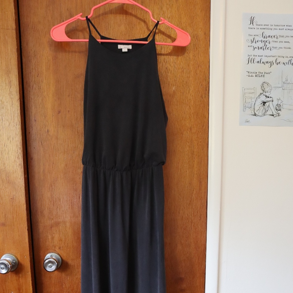maxi grey dress from Gap